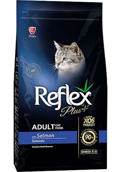 Reflex Plus Somonlu Yetişkin Kedi Maması 2 x 1500 G