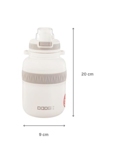 Dodge Fat Çelik Termos Matara 770ml Beyaz Beyaz