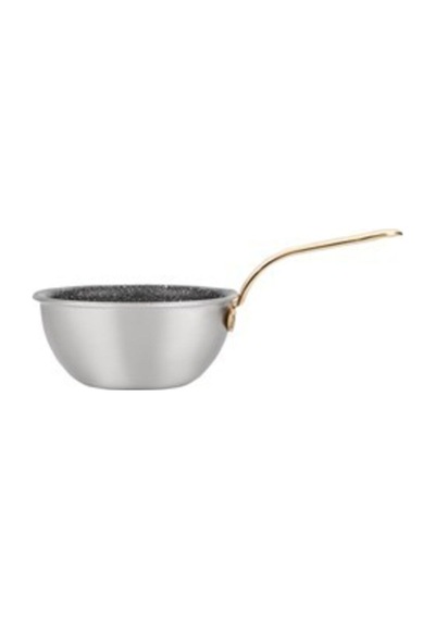 Alu Granit Mini Wok Tava 12cm Gri