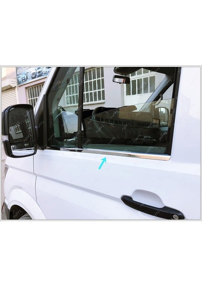 Vw Crafter Krom Cam Çıtası 2 Prç. 2016 ve Üzeri Paslanmaz Çelik