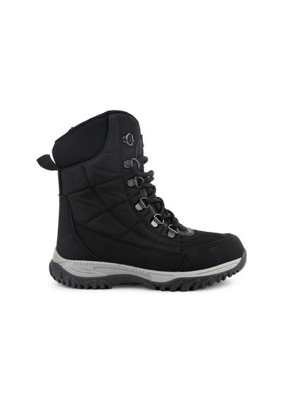 Kids Club Shoes Felix Ortopedik Kaymaz Taban Unisex Kar Botu Çocuk Bot Siyah