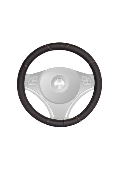 Carub Geçmeli Direksiyon Kılıfı Deri Lüx Çantalı 38 Cm Siyah Br1831023 Siyah