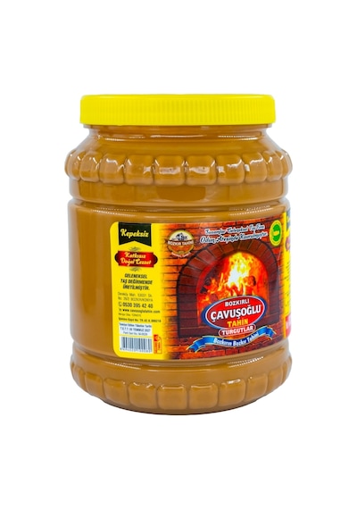 Bozkırlı Çavuşoğlu Odun Ateşinde Çifte Kavrulmuş Kepeksiz Bozkır Tahini 1830 G