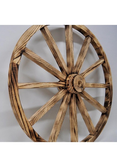 Otantik Ahşap At Arabası Tekeri 90 Cm. Diğer