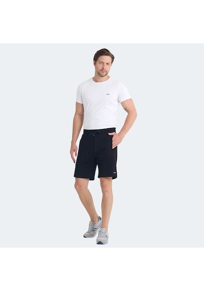 Slazenger VICENTE Erkek Cepli Siyah Şort