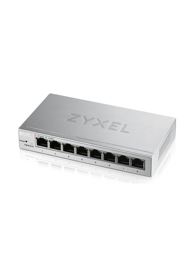 Zyxel GS1200-8 8 Port Gigabit Web Yönetilebilir Switch
