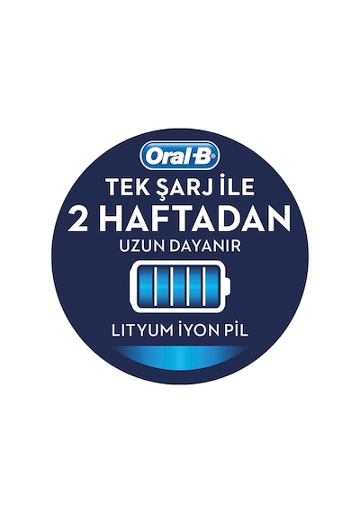 Oral-B Smart 4 4500 Modern Motif Elektrikli Diş Fırçası Beyaz