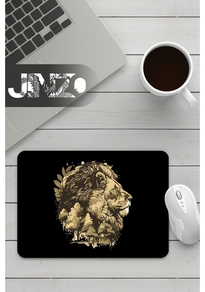 Aslan Orman Baskılı Mousepad