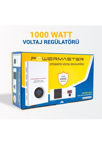 Aypazar-Powermaster 1000Va Otomatik Voltaj Kombi Regülatörü