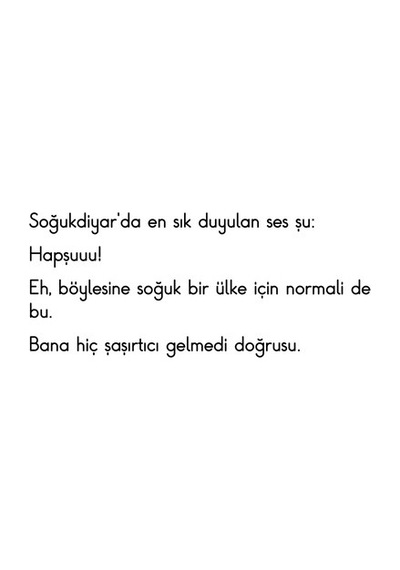 Küçük Bayan Hapşırık - Eğlenceli Çocuk Hikayesi