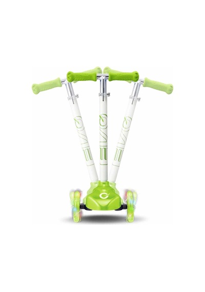 Evo Scooter 3tkr Işıklı Max 50kg Yeşil