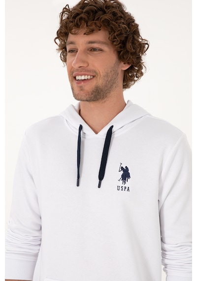 U.s. Polo Assn. Erkek Beyaz Sweatshirt 50307703-vr013 Beyaz
