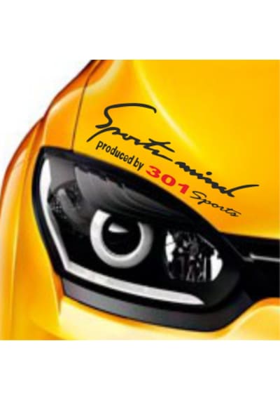 Peugeot 301 Mind Far Üstü Oto Sticker Kaput
