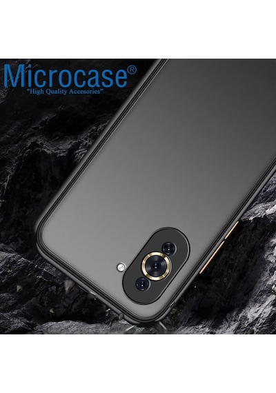Huawei Nova 10 Pro London Serisi Dayanıklı Kılıf - Siyah Al3415