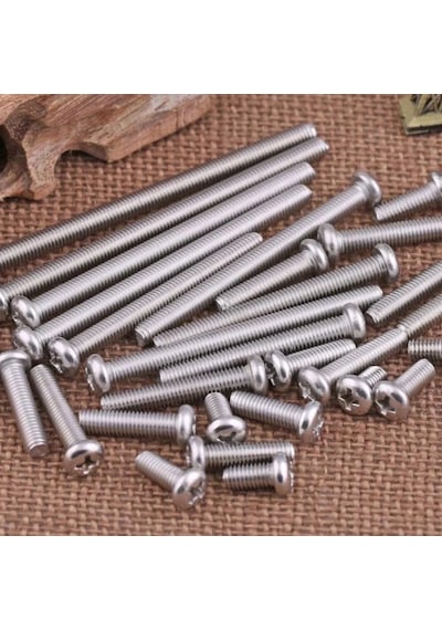 M6x90mm Ysb Vida Dın7985 Yıldız Silindir Başlı Civata 10 Adet Diğer