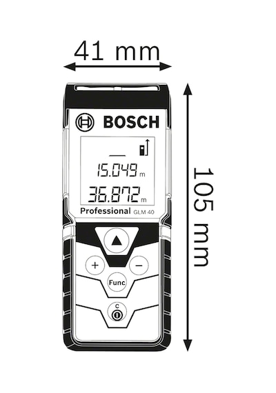 Measurement Measurement Glm 40 Çizgi Lazer, Ölçme Alanı 0, 15 40, 00, Lazer Diyodu 635 Nm, 1 Mw