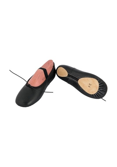 A-06 Çift Taban Deri Bale Patiği Lastikli