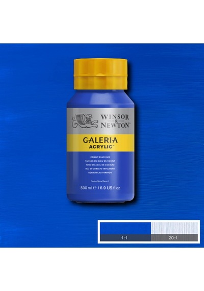 Winsor Newton Galeria Akrilik Boya 500ml Cobalt Blue Hue 0,15 L