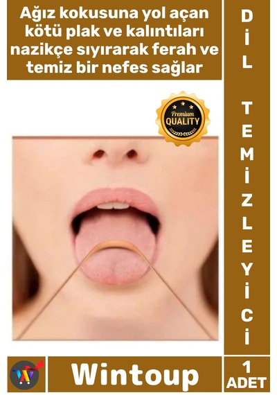 Fırça Saf Bakır Oil Pulling Yağ Çekme Dil Plak Temizleme Sıyırıcı Kaşığı Hijyenik Bakır Dil Fırçası