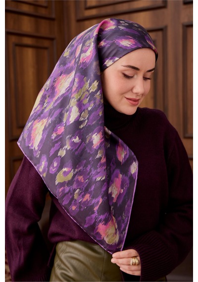 Silk Home Twill İpek Eşarp 11492-10 Mor
