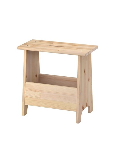 Ikea Perjohan Ahşap Tabure, Çam