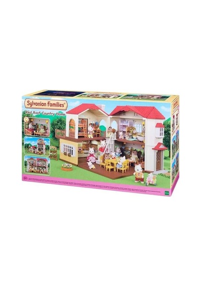 Epoch 5708 Sylvanian Families Işıklı Şehir Evi Gizli Oyun Odalı +3 Yaş