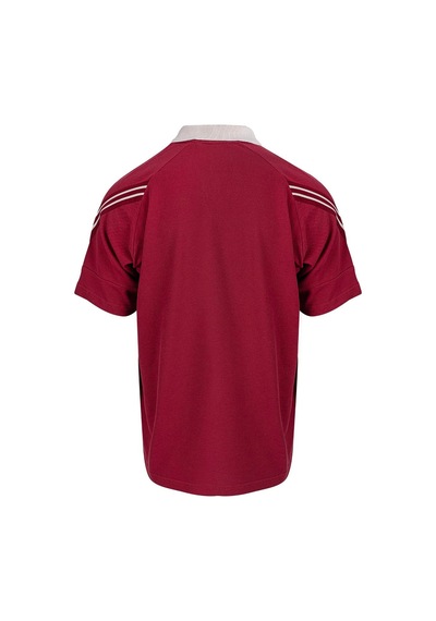 Maraton Relax Erkek Apaç Yaka Bordo T-shirt Bordo