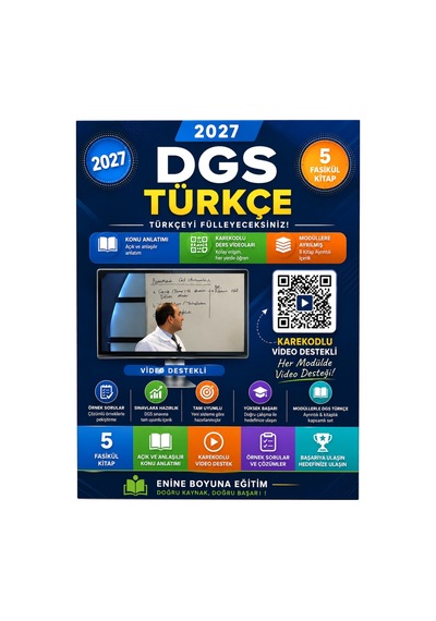 2027 Dgs Türkçe Modüler Kitap Seti