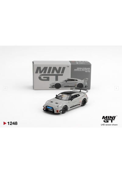 Mini Gt Nissan Lb-silhouette Works Gt 35gt-rr Ver.1 Matt Grey 1248 1/64
