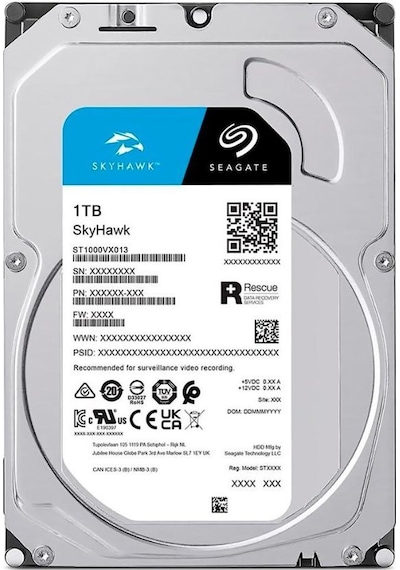 Seagate Skyhawk ST1000VX013 3.5" 1 TB 5400 RPM SATA 3 HDD