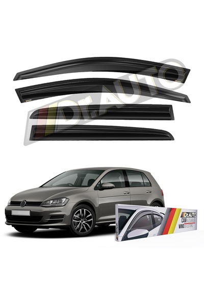 Volkswagen Golf 7 2013-2020 Cam Rüzgarlığı 4'lü