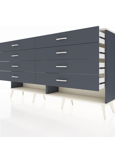 Arges Konsol 8 Çekmeceli 176x30x99 Antrasit-aytaşı/antrasit Antrasit-aytaşı/antrasit Arges Konsol 8 Çekmeceli 176x30x99 Antrasit-aytaşı/antrasit Antrasit-aytaşı/antrasit