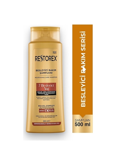Restorex 500 Ml 7 Besleyici Yağ Şampuan 31479423