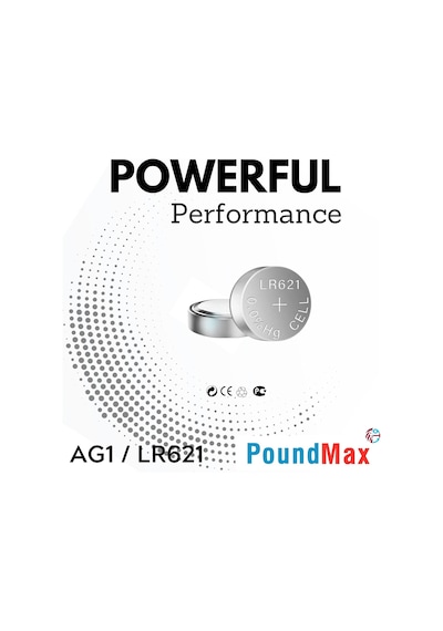 Lexroo 10 Adet Ag1 Lr621,lr60,364 1.5v Alkalin Düğme Pil
