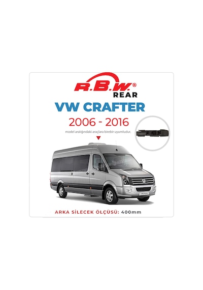 Rbw Arka Silecek Volkswagen Crafter 2006-2016 İle Uyumlu