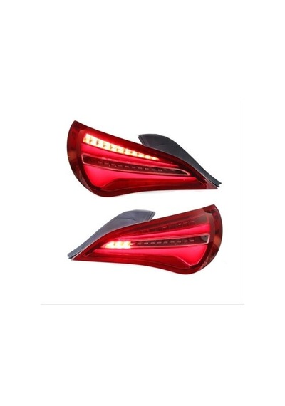 Mercedes W117 2013-2016 Uyumlu Yedek Parça Led Stop Kırmızı Halo