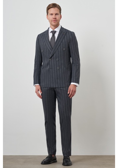 Morven Erkek Lacivert Keten Trend Kruvaze Slim Fit Sivri Yaka Takım Elbise 25ys001002200 Lacivert Morven Erkek Lacivert Keten Trend Kruvaze Slim Fit Sivri Yaka Takım Elbise 25ys001002200 Lacivert