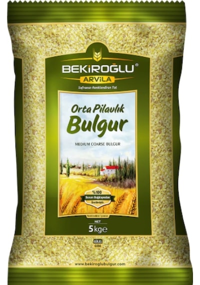 Bekiroğlu Arvila Orta Pilavlık Bulgur 5 KG