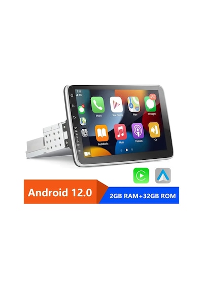 Android Multimedya 10,1 İnç 360 Dönen Carplay 2/32gb Hdıps