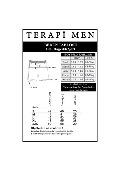 Terapi Men Erkek Siyah Basic Regular Fit Şort & Bermuda Siyah