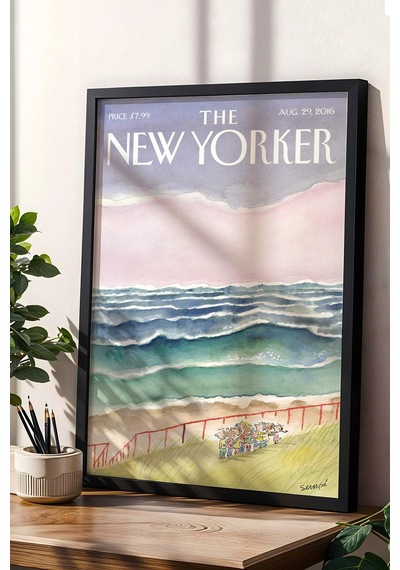 The New Yorker Çerçeveli Tablo August 29 2016