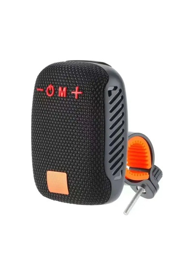 Etashop Bisiklet Bluetooth Hoparlör Taşınabilir Su Geçirmez Çift Bağlantı Fm Radyo Siyah