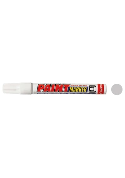 Mercure Paint Marker Işaretleme Markör Kalem - Gümüş