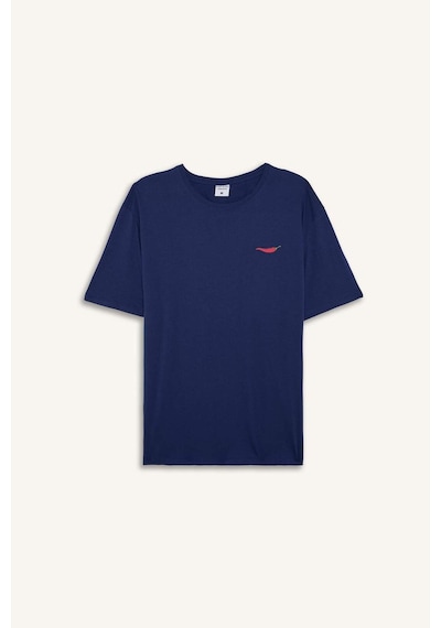Defacto %100 Pamuk New Regular Fıt Kısa Kollu 2li İndigo Şortlu Pijama Takımı I0686ax26hsın42 İndigo-ın42 Defacto %100 Pamuk New Regular Fıt Kısa Kollu 2li İndigo Şortlu Pijama Takımı I0686ax26hsın42 İndigo-ın42