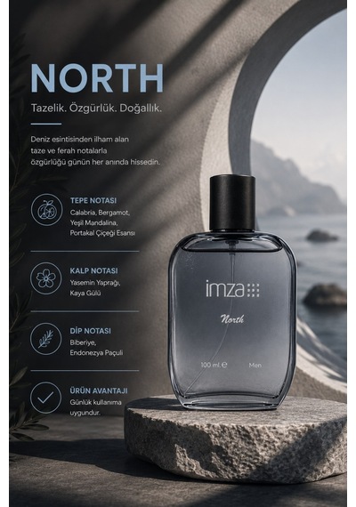 Renksiz North Parfüm 100 Ml 1085260102 Odunsu 87823248