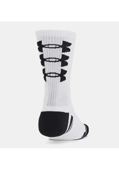 Under Armour Performance Tech Nov 3pk Crew Mid Çorap-31778 Beyaz