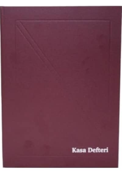Özkan 17x24 160 Yp. Kasa Defteri Cilt Bezli Bordo