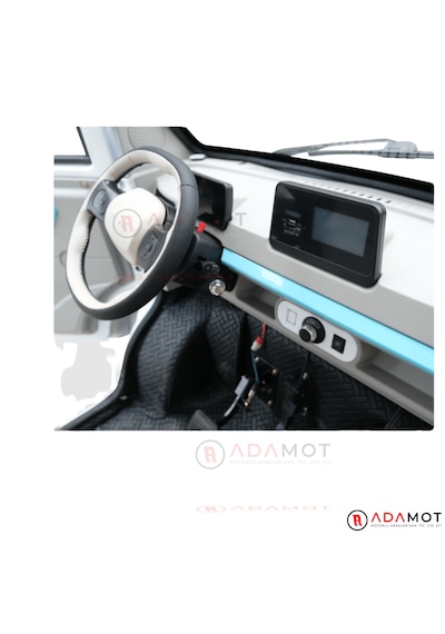 Arora E-pick Up Big 72v100ah Lfp Lityum Akülü Elektrikli Motosiklet Beyaz