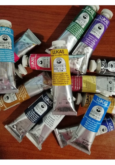 Lukas Sorte 37 ML Yağlı Boya Kadmium Sarı Açık