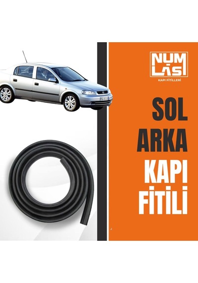 Opel Astra G Sedan 1998-2009 Sol Arka Kapı Fitili-a Kalite-numlas-nm6772